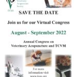 Ad for the Annual Congress of the International Veterinary Acupuncture Society to be held August - September 2022